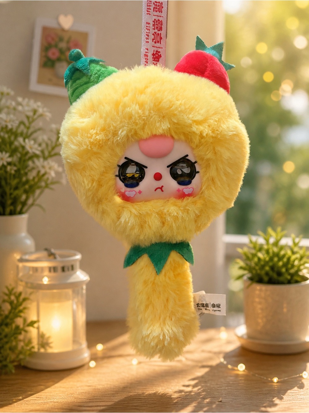Cute Baby Three brush keychain confirmed